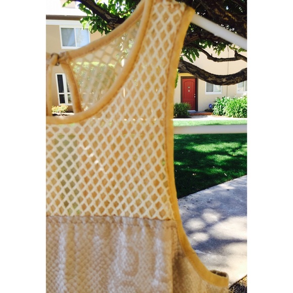 🐯Charlotte ronson dress with mesh bottom🐯 - Picture 4 of 4