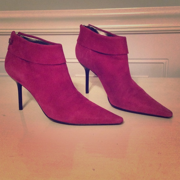 Gently used BCB Girls suede size 7 booties.