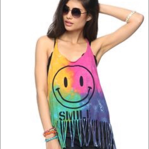 Smile Fringe Tank