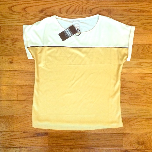 Monroe & Main silk/cotton T-shirt