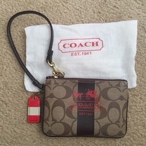 AUTHENTIC Coach Wristlet