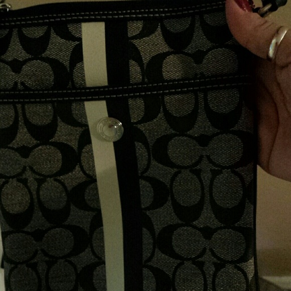 Authentic cross body coach purse