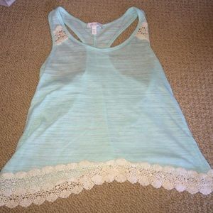 Delias Tiffany Blue tank