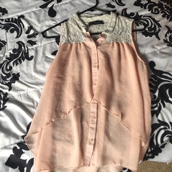 No sleeve button up
