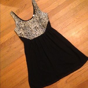 Black & Gold Dress