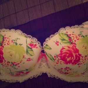 Floral bra
