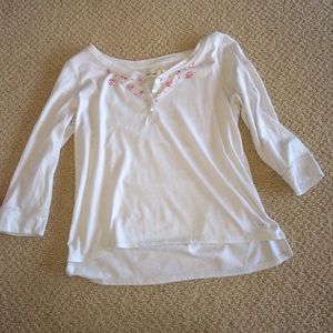 Abercrombie Kids Embelished Grey top