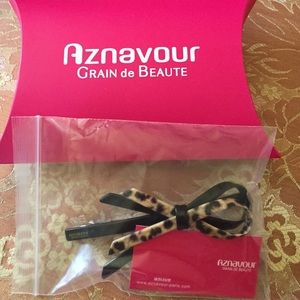 Leopard kidding Pepero Hair Pin/2colors