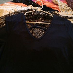 American eagle, cris cross back