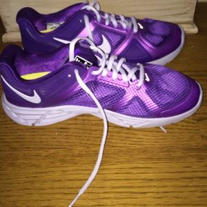 Purple Lunarlon Nikes NEVER WORN