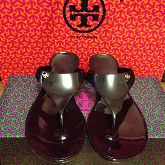 Tory Burch Shoes - Tory Burch Cabernet Speer Flat Thong Sandal
