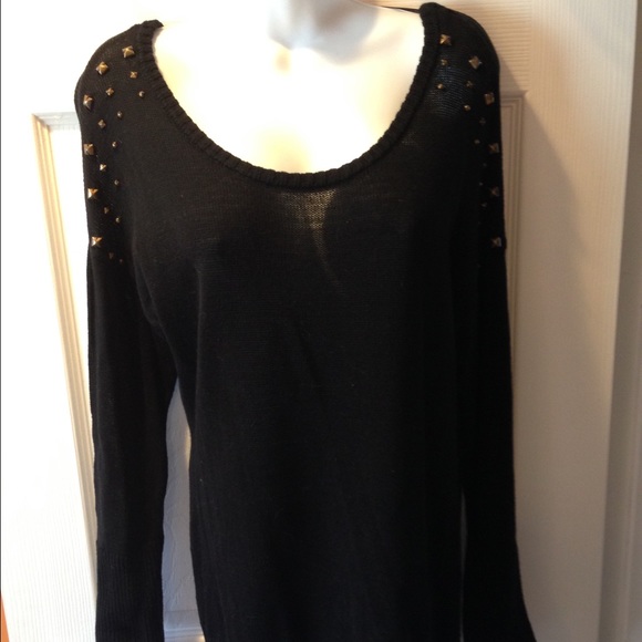 mudd studded sweater