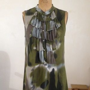 Cabi Camo Top