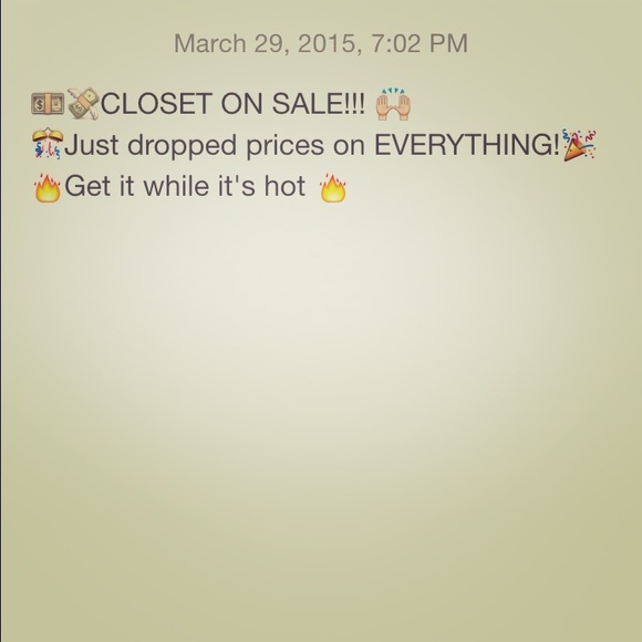 Closet on sale!!!