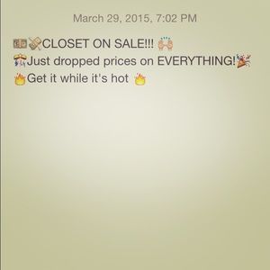 Closet on sale!!!