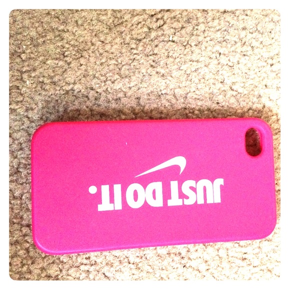 Pink Nike case, iPhone 4/4s