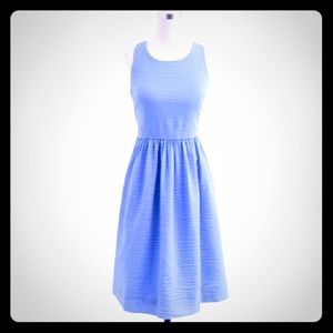 J.Crew Puckered Dress- Robin Egg Blue