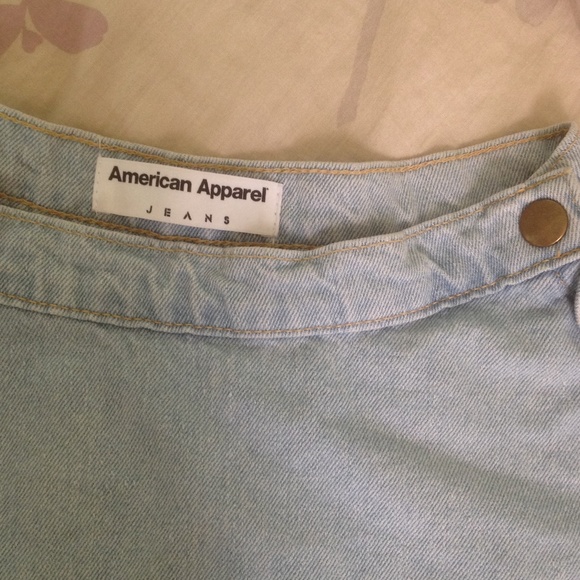 AA denim circle skirt