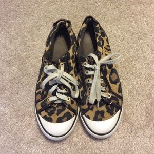 Coach Cheetah print sneakers