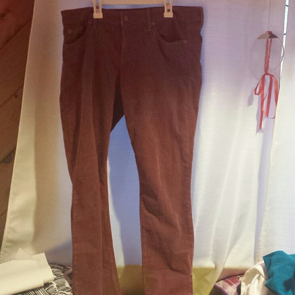 Burgundy Corduroy pants