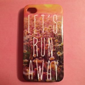 Let's Run Away iPhone 4/4s case