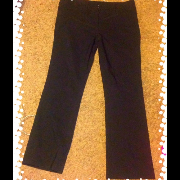 2 Pairs of Black Dress Pants For The Price Of One!