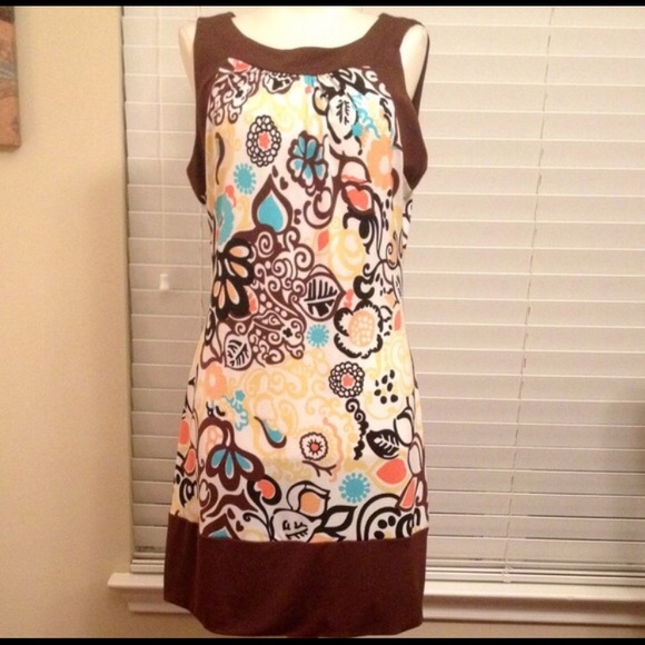 Xoxo floral shift dress
