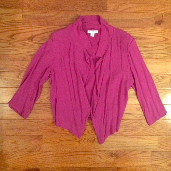 Cotton on fuchsia blazer