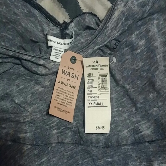 Traded AMERICAN EAGLE SKATER DRESS SIZE XXS NWT - Picture 3 of 4