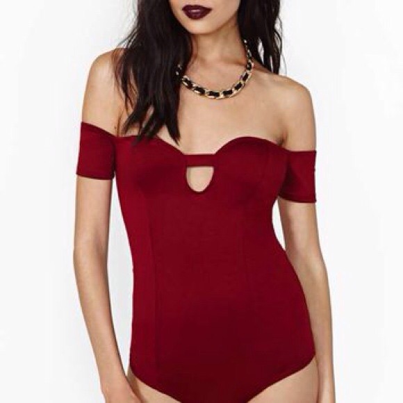 Nasty Gal Breaking Hearts Bodysuit - Picture 2 of 3