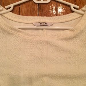 Three Dots Tops - Three Dots white knot tunic Three Dots Tops - Three Dots white knot tunic