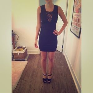 Intermix Black Mason Dress (Never Been Worn)