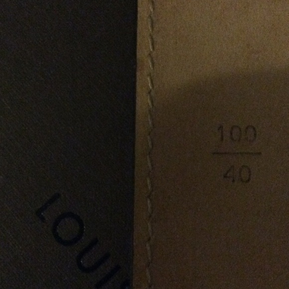 Louis Vuitton epi leather belt authentic - Picture 4 of 4