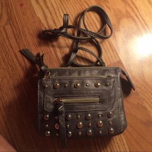 Bronze,Gold,Silver Cross Body Purse