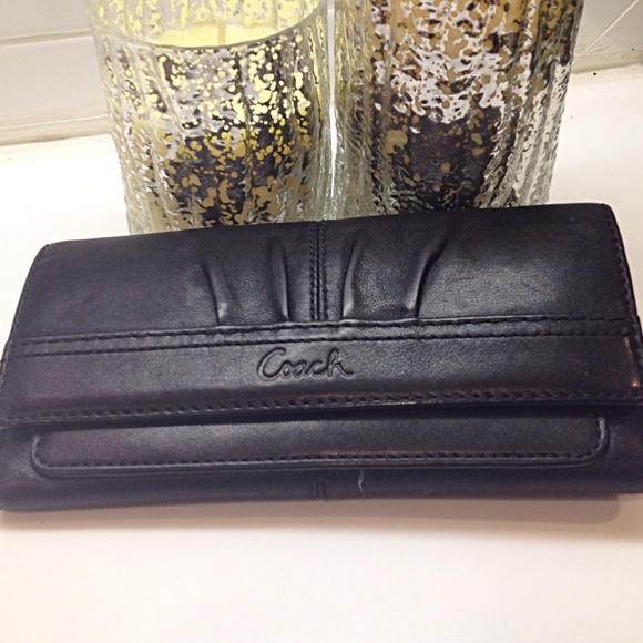 Coach Classic Black Wallet