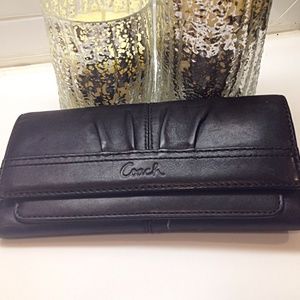 Coach Classic Black Wallet