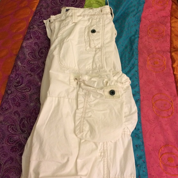 Polo Ralph Lauren Pants - White cargo pants ☺️