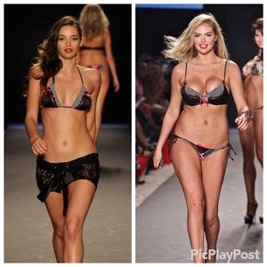 Beach bunny bikini xs bottom. Small top.