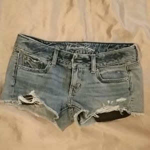 American Eagle short shorts vintage nwot size 0
