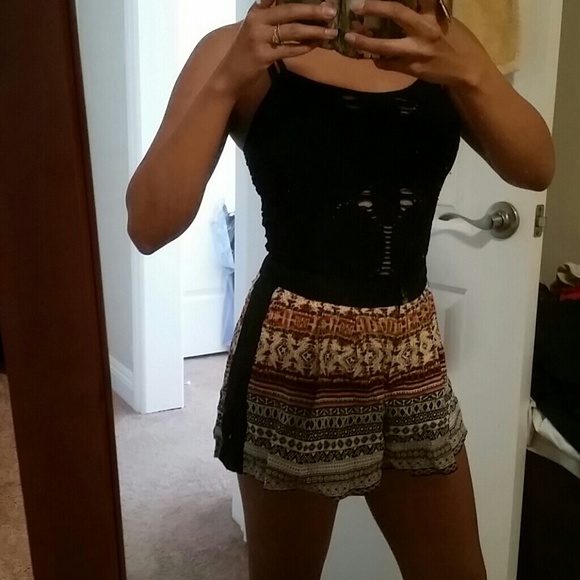 high waisted shorts