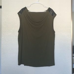 Olive green tank