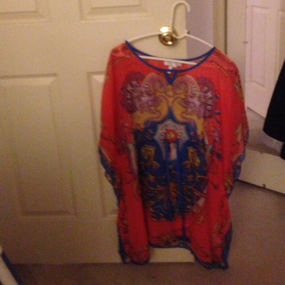 Sheer bathing suit cover up