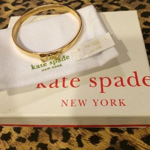 Kate Spade "Gold Take a Bow" bangle