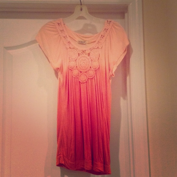 Ombré Coral Top🌅