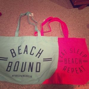 VS PINK beach bag bundle