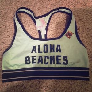 VS PINK aloha beaches sports bra