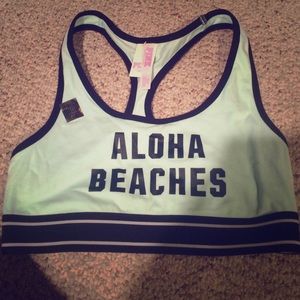 VS PINK aloha beaches sports bra