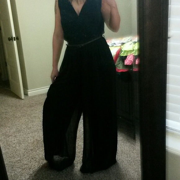 Black jumpsuit