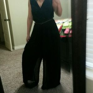Black jumpsuit