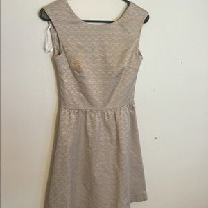 Light Rose/Pink Scallop Pattern Dress
